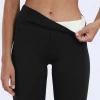 Aliexpress burst en stock tamaño grande más fleece skinny pantalones calientes otoño invierno cordeño fleece engrosado stretch leggings mujer details Picture